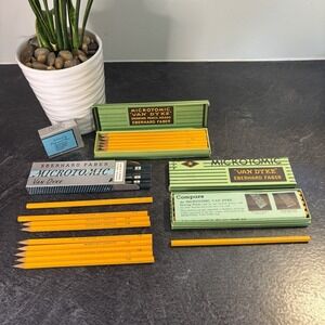 Vintage Eberhard Faber Microtomic Van Dyke No 600 Pencils 39 Total READ